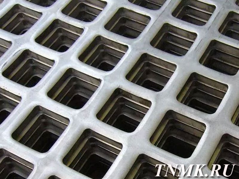 Лист перфорированный стальной 1х1250х2500 мм Qg 3,0-5,0 купить в Владимире