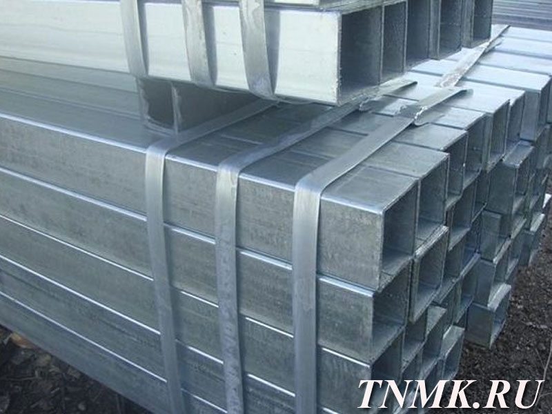 Труба профильная оцинкованная 160х120х4 мм ст. 20 купить в Владимире